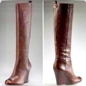 Stunning Tory Burch Dabney Wedge Boots 7.5